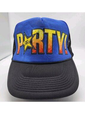 RockStar Energy Party Advert cap hat promo Trucker mesh snapback Hipster